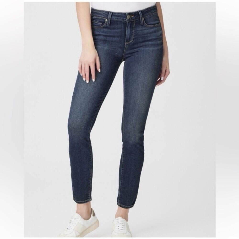Paige Verdugo Ankle Skinny Jeans Attica Blue Size 25 NWT